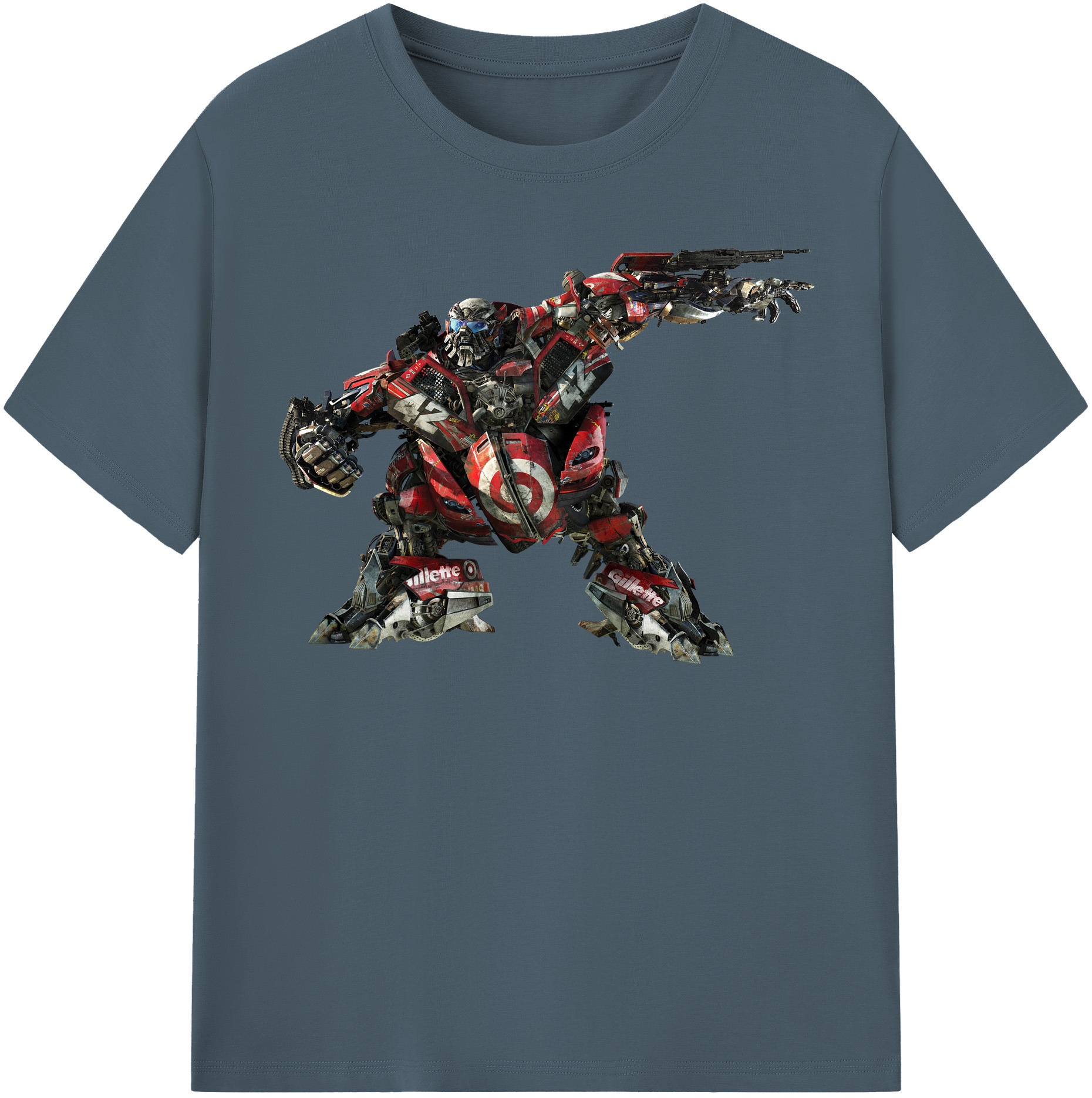 （画像用）  綿100％半袖Tシャツ（フロントプリント）